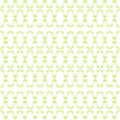 pattern cornice con piccole foglie verdi