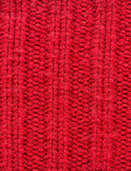close up of knitted item