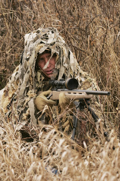 Waterfowl Hunter With Dog