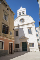 beautiful street of Sibenik, Croatia