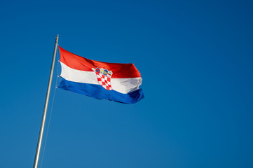 Waving Croatian Flag