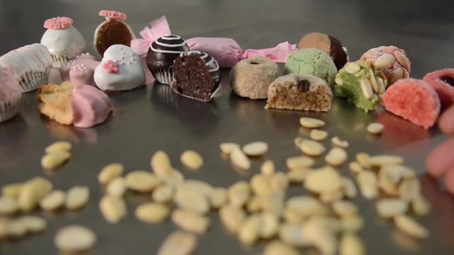 cioccolatini in pasticceria