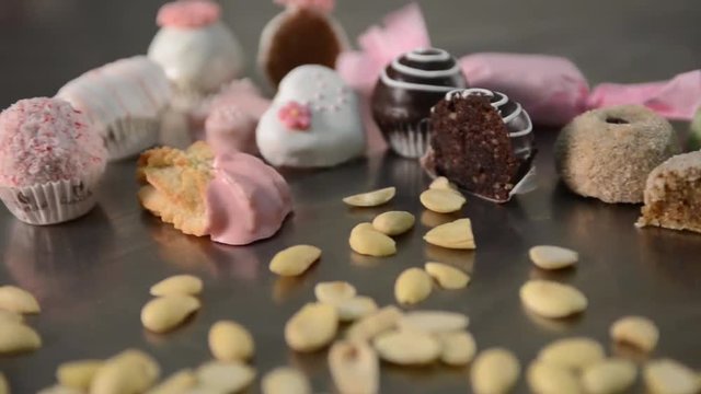 cioccolatini in pasticceria