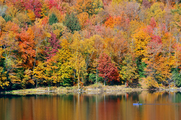 Lake Autumn Foliage