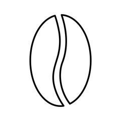 coffee grains isolated icon vector illustration design