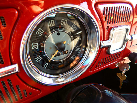 Red Speedometer