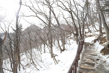 SEOUL , KOREA - FEBRUARY 09, 2017 :  seoraksan national park place