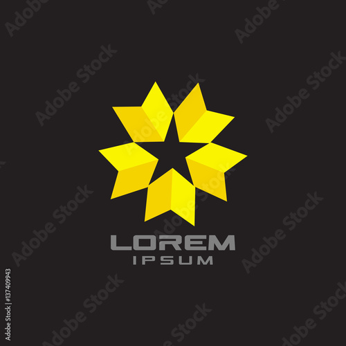 "yellow star logo" Stock image and royalty-free vector files on Fotolia