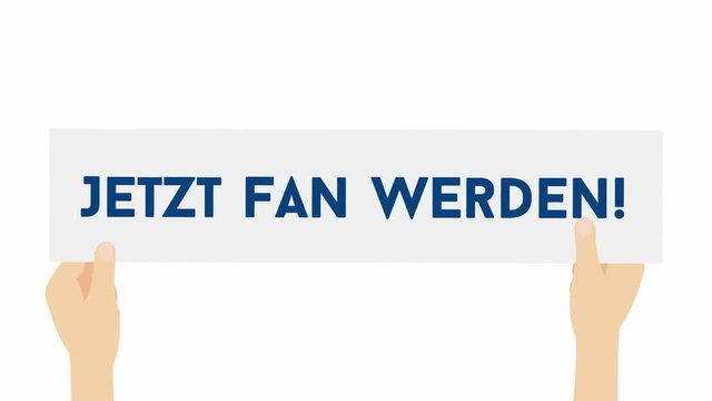 Jetzt Fan werden - 4K with alpha channel
