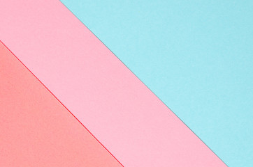 background of colored paper geometric shapes