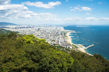 神戸須磨の眺望