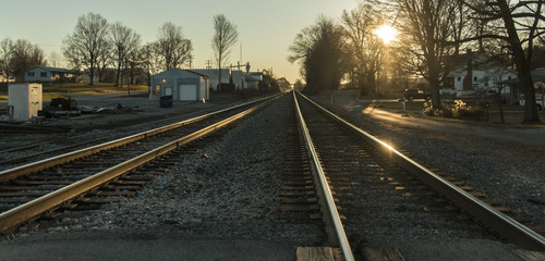 Fototapeta premium Cave City Railroad