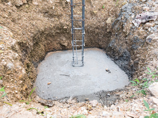 Steel pole construction
