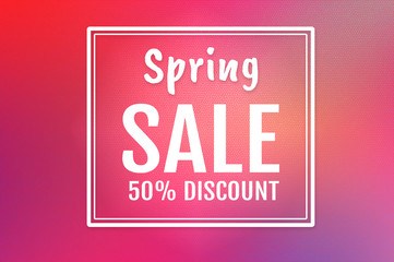 Spring sale background with colorful background. banners. Wallpaper. flyers, invitation, posters, brochure, voucher discount.