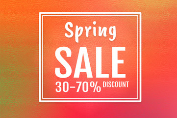Spring sale background with colorful background. banners. Wallpaper. flyers, invitation, posters, brochure, voucher discount.