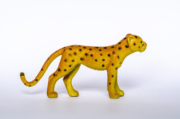 Wild plastic cat