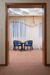 Fototapeta premium Chair & table