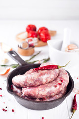 Cooking Italian sausage