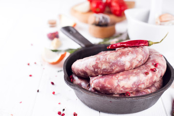 Cooking Italian sausage