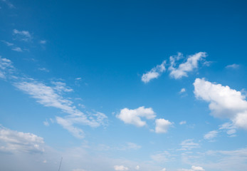 Sky and White cloud