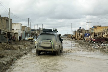 Off-road in the Streets of Afghanistan  