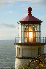 Fototapeta na wymiar Heceta Head Lighthouse, Heceta Head, OR