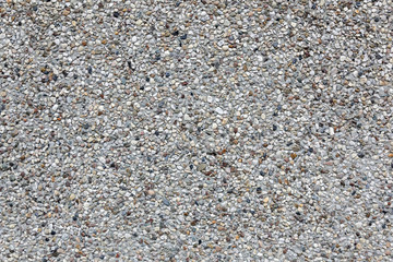 horizontal part of concrete tile with gravel top