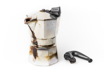 Burned Moka pot © KYNA STUDIO