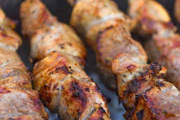 shashlik closeup