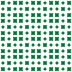 Vector seamless pattern. Modern stylish texture. Repeating geometric tracery. Contemporary graphic design. Spring green color Background.