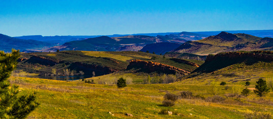 Rock Formations at Lory State Park - Colorado