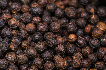 texture of pepper, close up shot