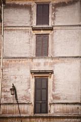 Edifico tradicional, italia