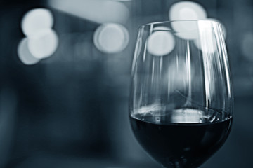 alcohol in a glass