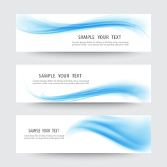 Vector banners set