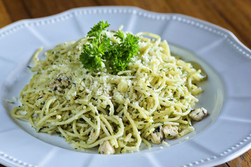Pasta with chicken