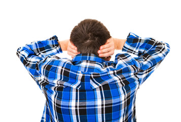 Man Rear View