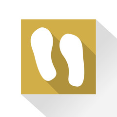 Long Shadow Fußabdruck