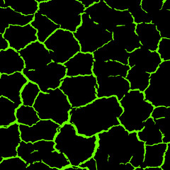 Obraz premium green mesh. abstract grid. black background. vector illustration