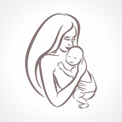 Baby in your mother's lap