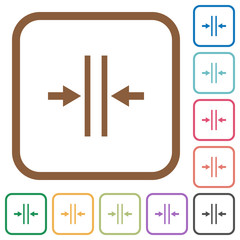 Adjust text column gutter simple icons