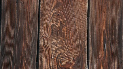 Panning shot of brown wooden fence texture for background macro front - Powered by Adobe