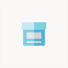 box icon flat design