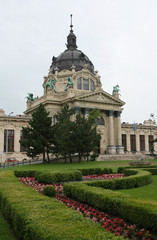 Fototapeta premium Szechenyi thermal and medicinal bath in Budapest, Hungary