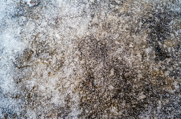 Ice closeup shot