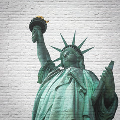 Statue of liberty with 