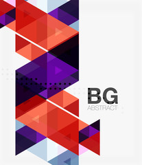 Fototapeta premium Modern geometry background