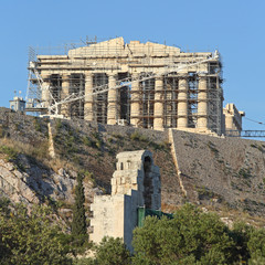 Fototapeta premium Archaeological Construction