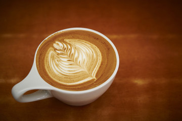 Latte froth art 