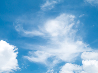 Obraz premium Sky and White cloud